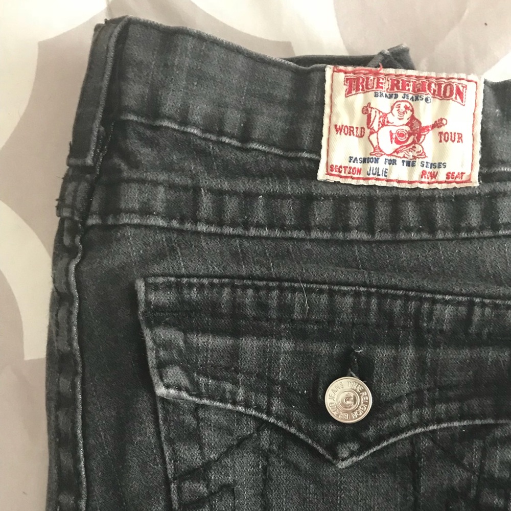 True religion black jeans